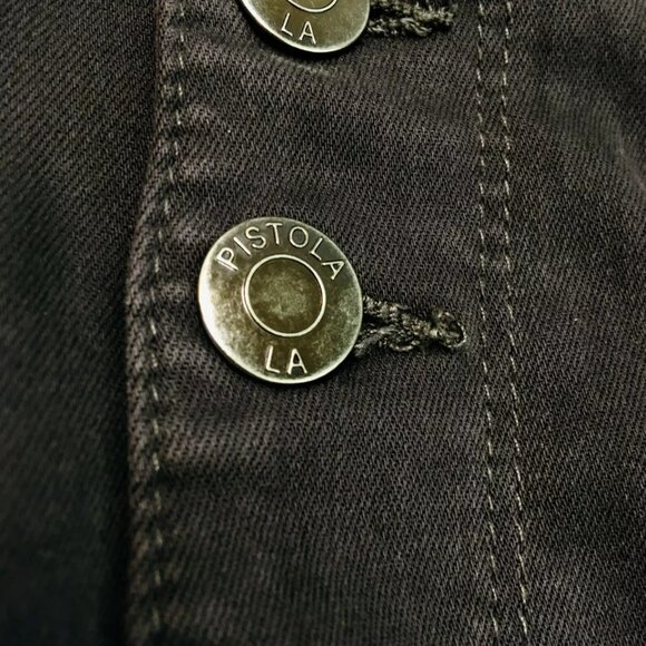 PISTOLA High Rise Button Fly Cargo Jean Women’s Size 32 - Picture 5 of 8